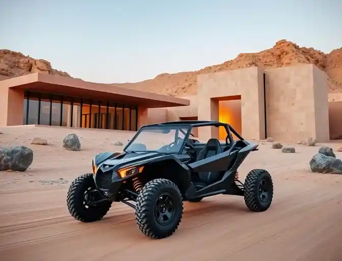 Thrilling dune climb